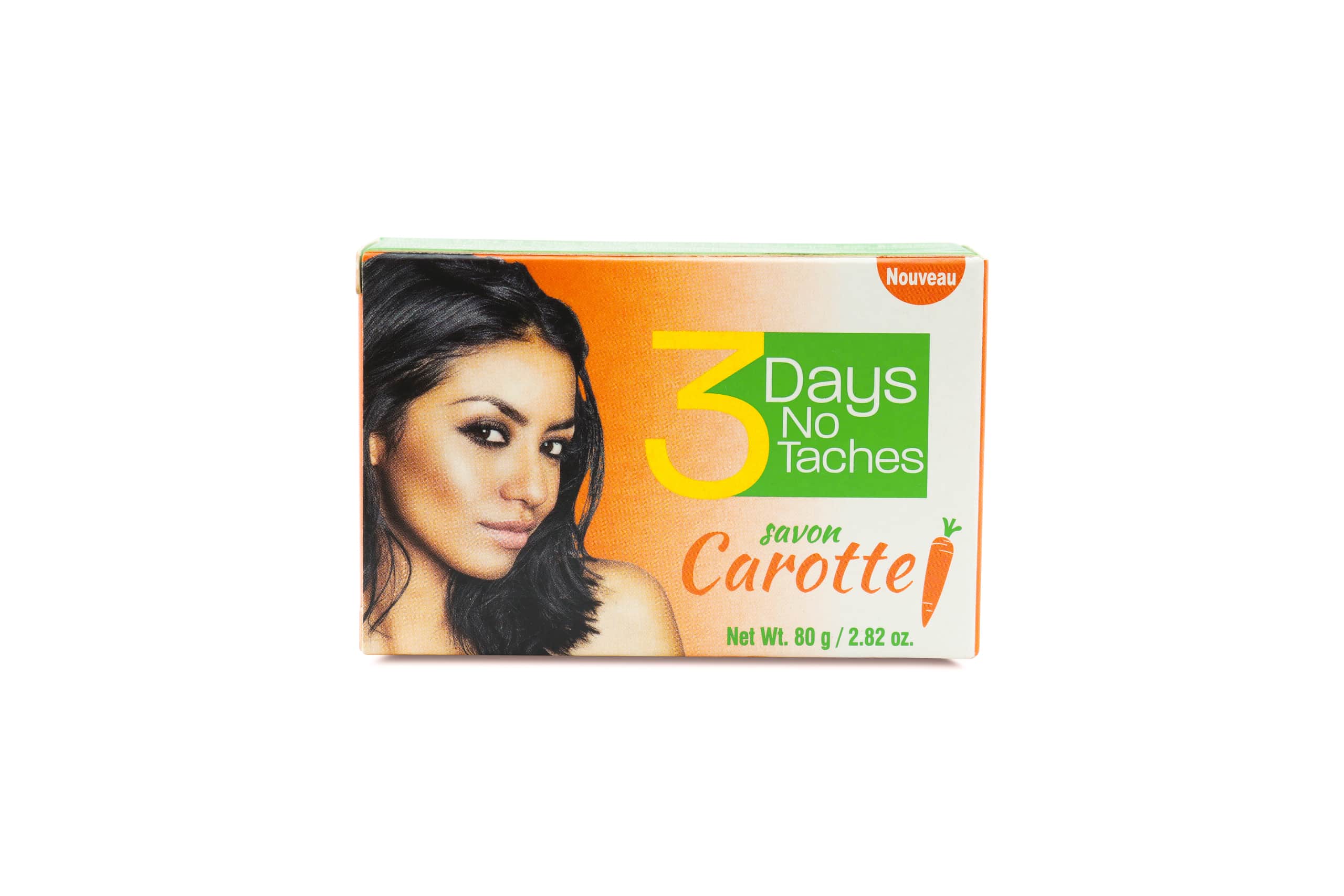 3 Days No Taches Carrot Soap 2.82Oz - Image 2