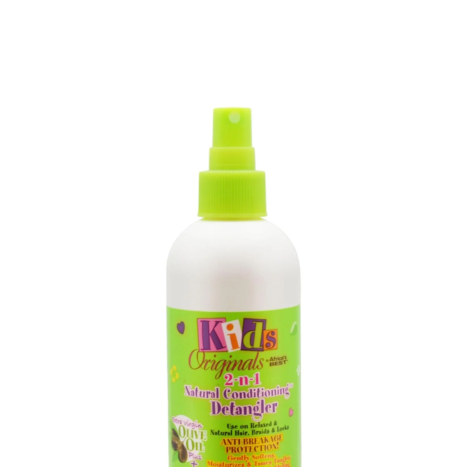 A/Best Kids Org Olive 2-in-1 Conditioner Detangler 12oz Gentle Nourishing Hair Care - Image 2