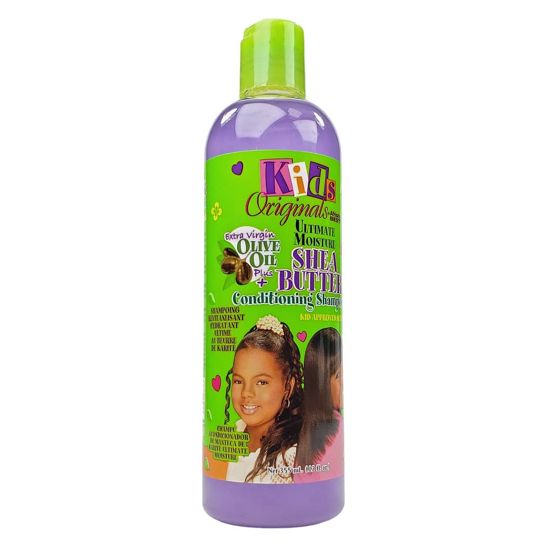A/Best Kids Org S/Butter Cond Shampoo 12oz Gentle Moisturizing Hair Cleanser - Image 2
