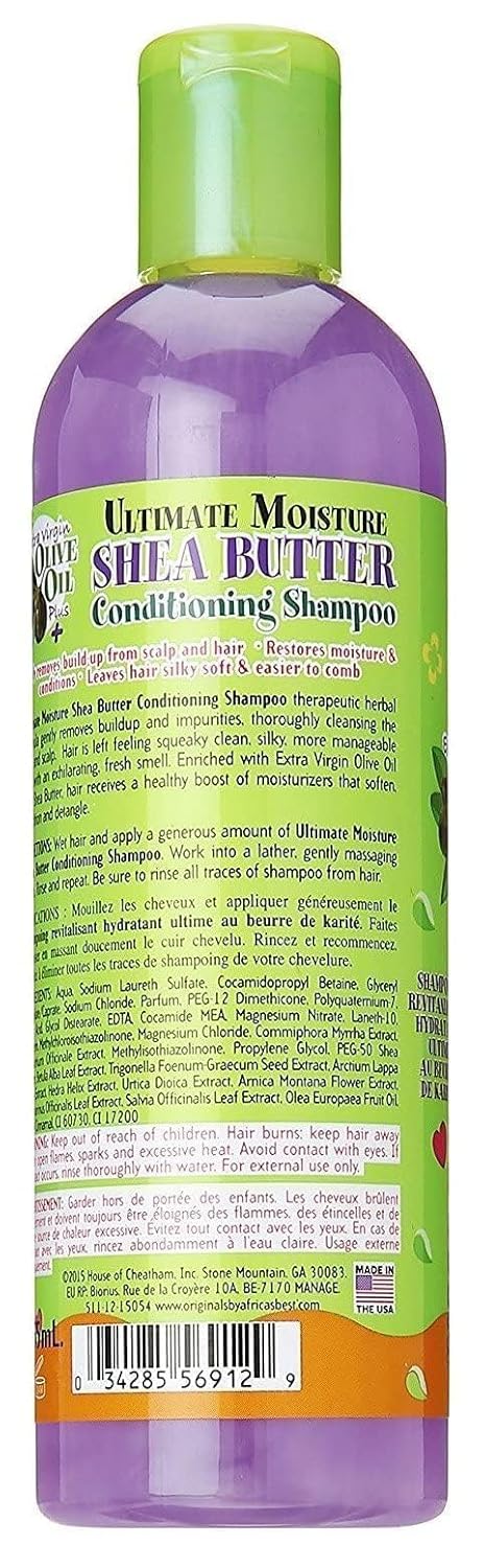 A/Best Kids Org S/Butter Cond Shampoo 12oz Gentle Moisturizing Hair Cleanser - Image 3