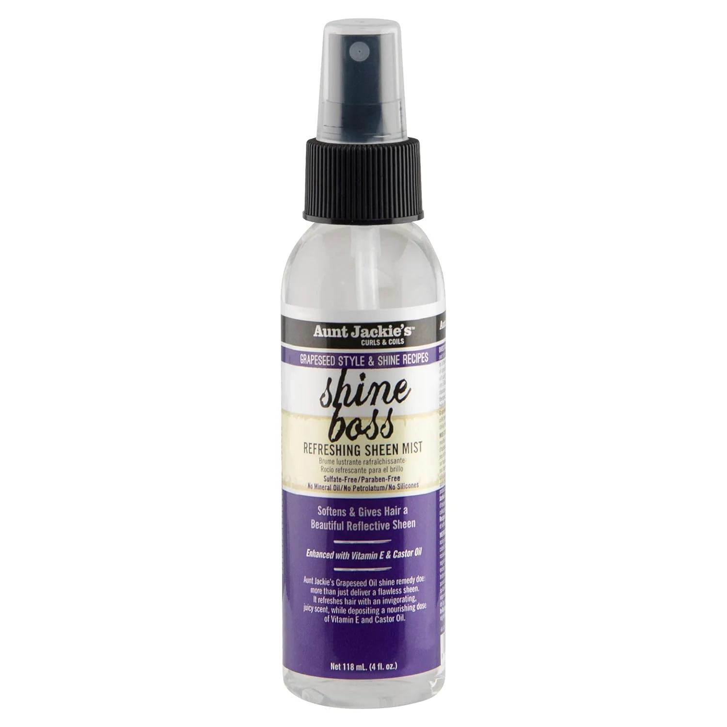 AUNT JACKIE'S SHINE BOSS SHEEN MIST - 4OZ