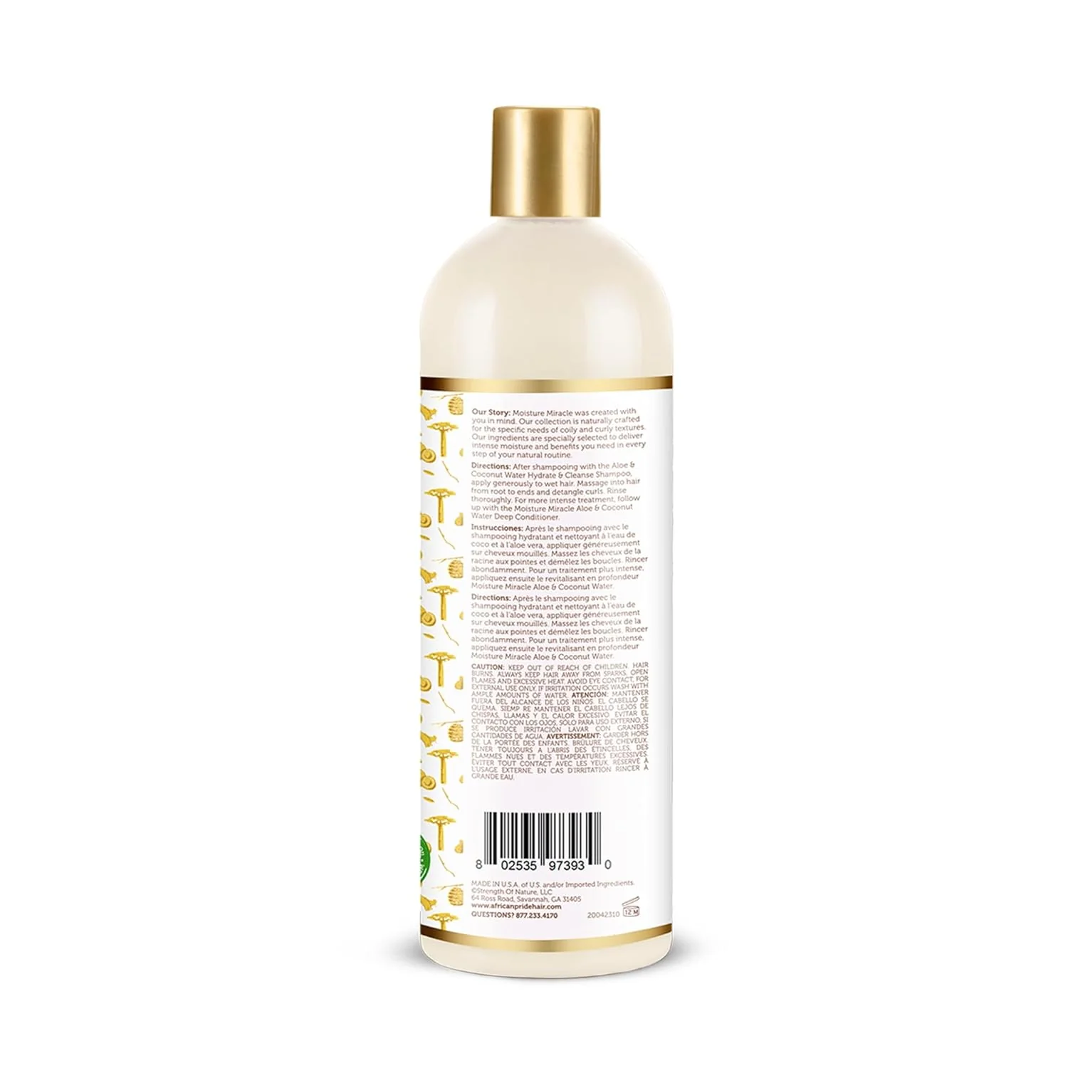 African Pride Moist Miracle Deep Conditioner 12OZ - Image 2