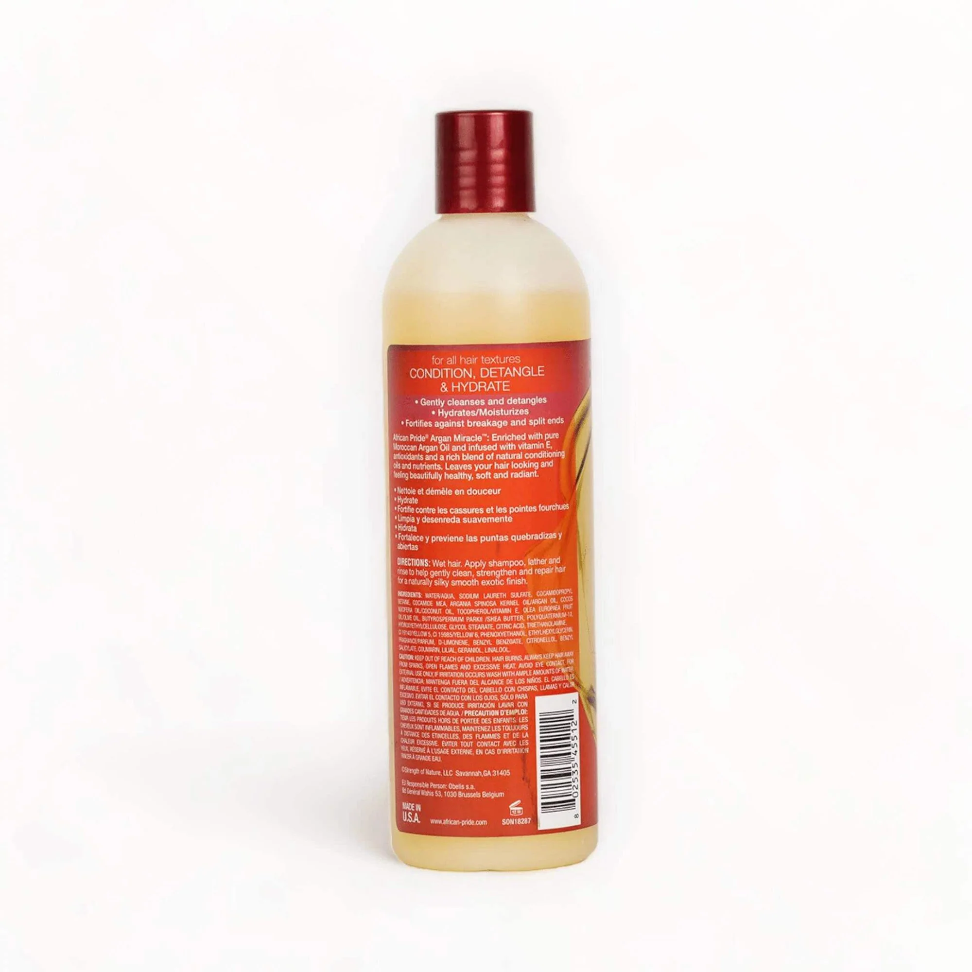 African Pride Argan Shampoo 12 oz - Image 2