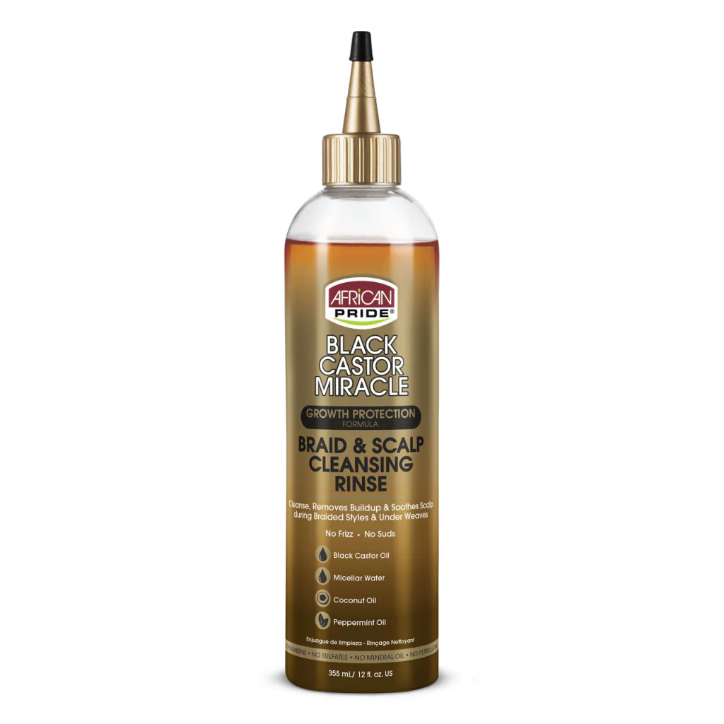 African Pride BCM Braid & Scalp Cleansing Rinse 12 oz