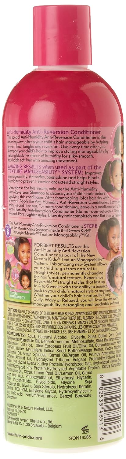 African Pride Dream Kids Olive Moisturizing Conditioner 12 oz - Image 2