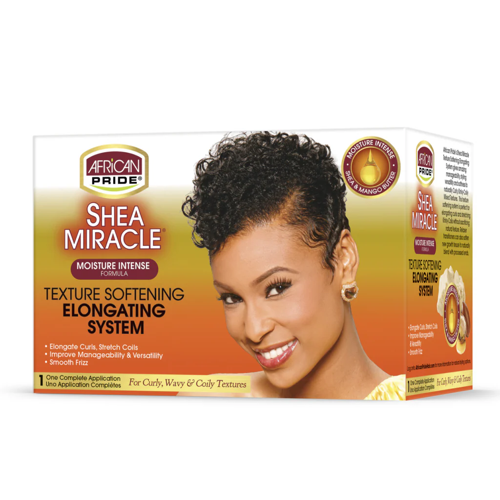 African Pride Moisture Intense Shea Butter Softening System Kit