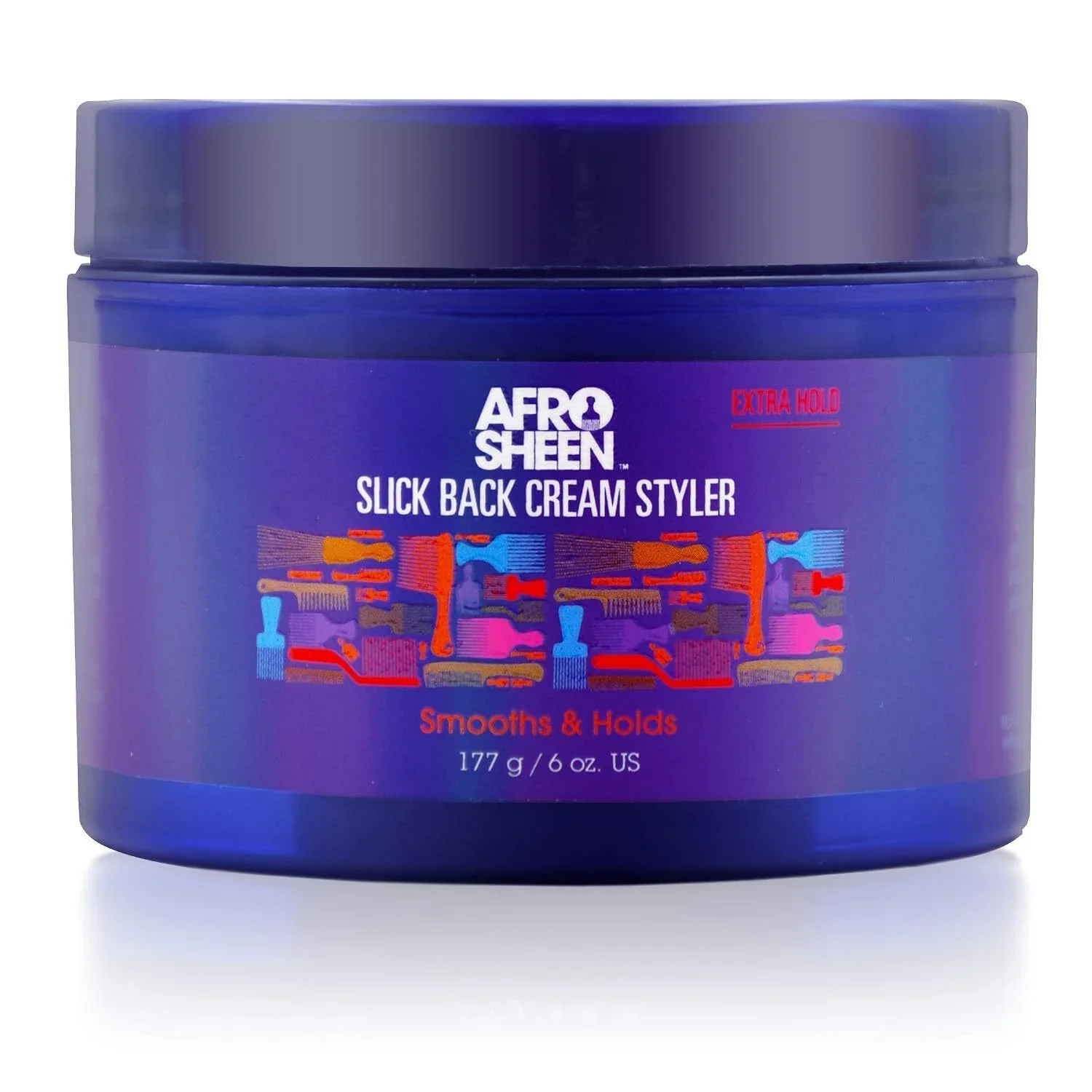 Afro Sheen Slick Back Cream Styler 6 oz