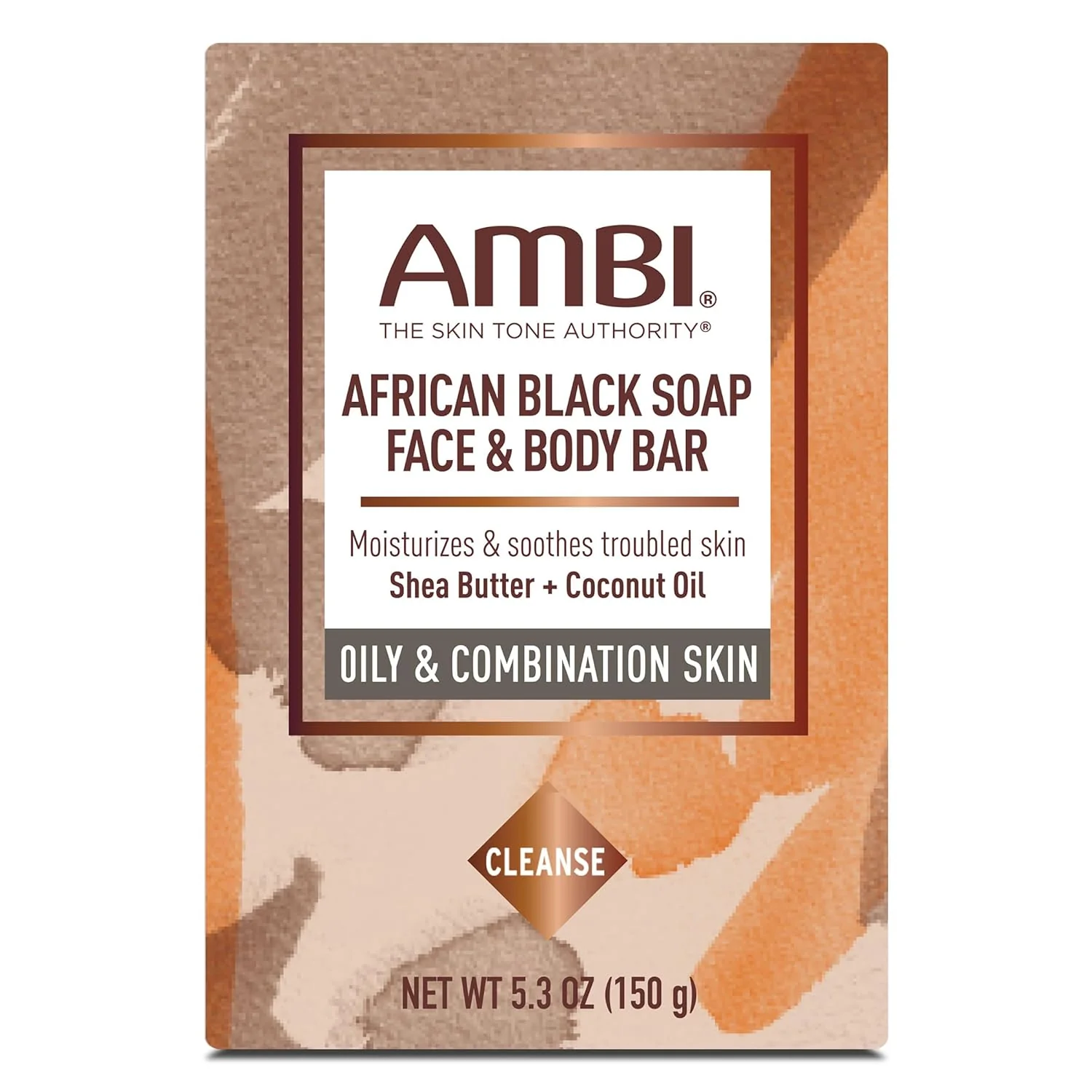 AMBI Black Soap 5.3oz Nourishing Care - Image 2