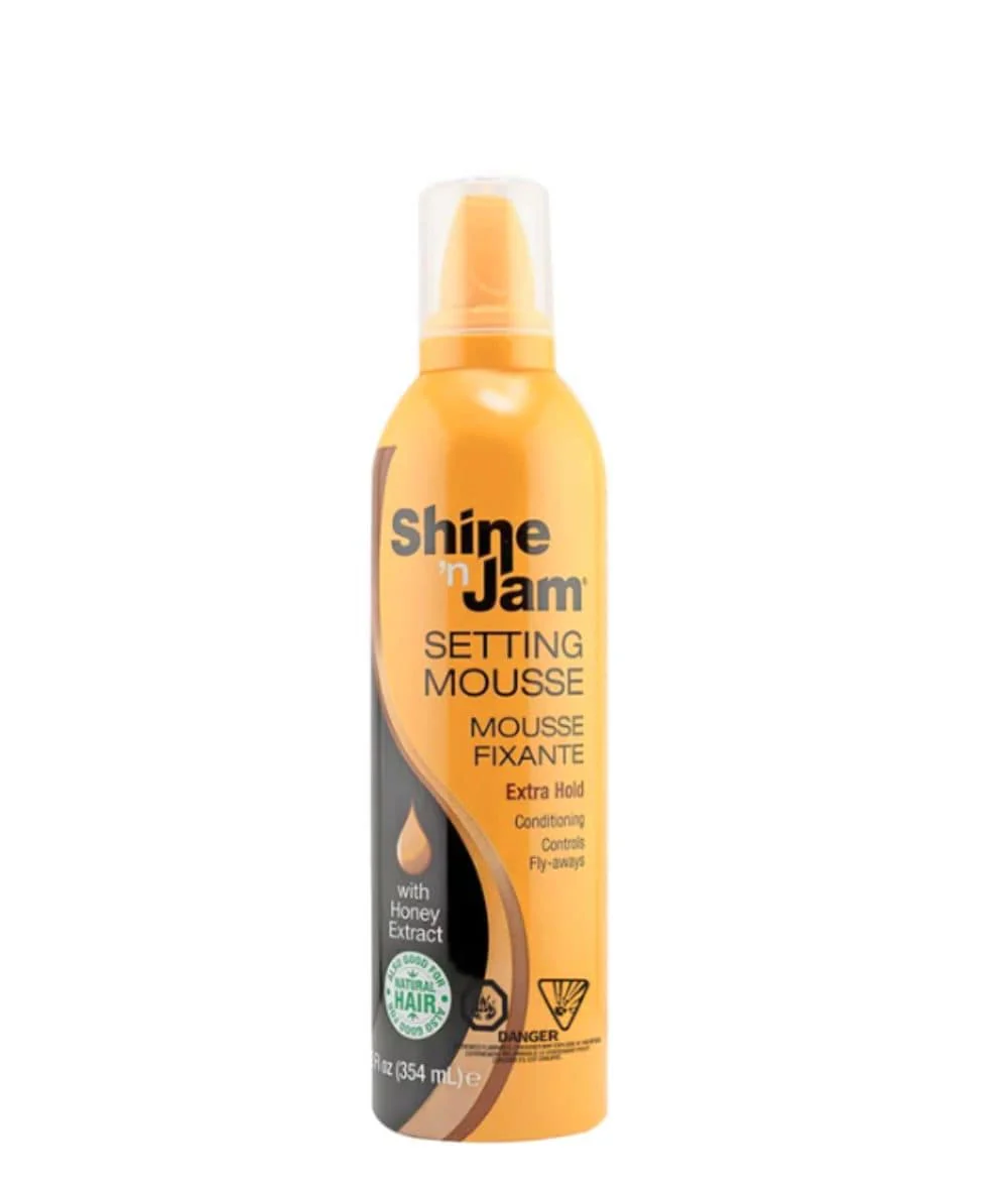 Ampro Shine N EXTRA HOLD SETTING MOUSSE 12OZ - Image 3
