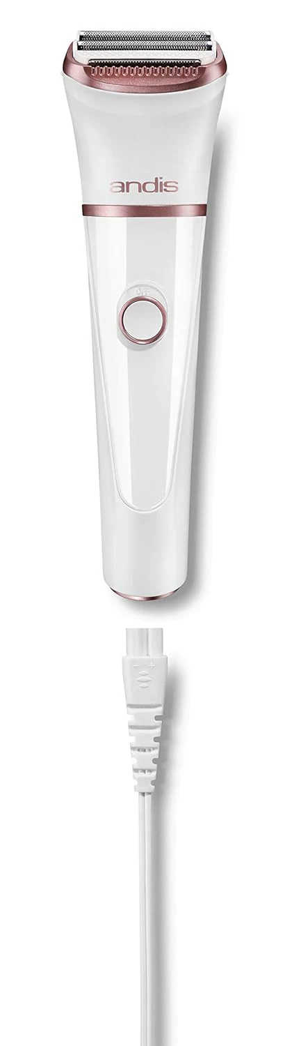 Andis Rechargeable Electric Shaver for Women – Cordless Wet & Dry Hair Removal 6 Piece Kit - Image 3