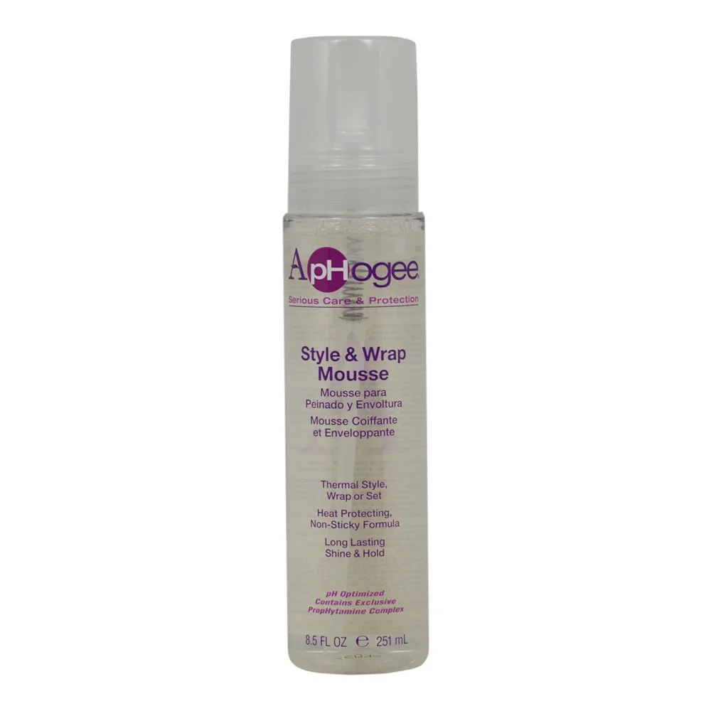 Aphogee Style & Wrap Mousse 8.5 oz - Image 2