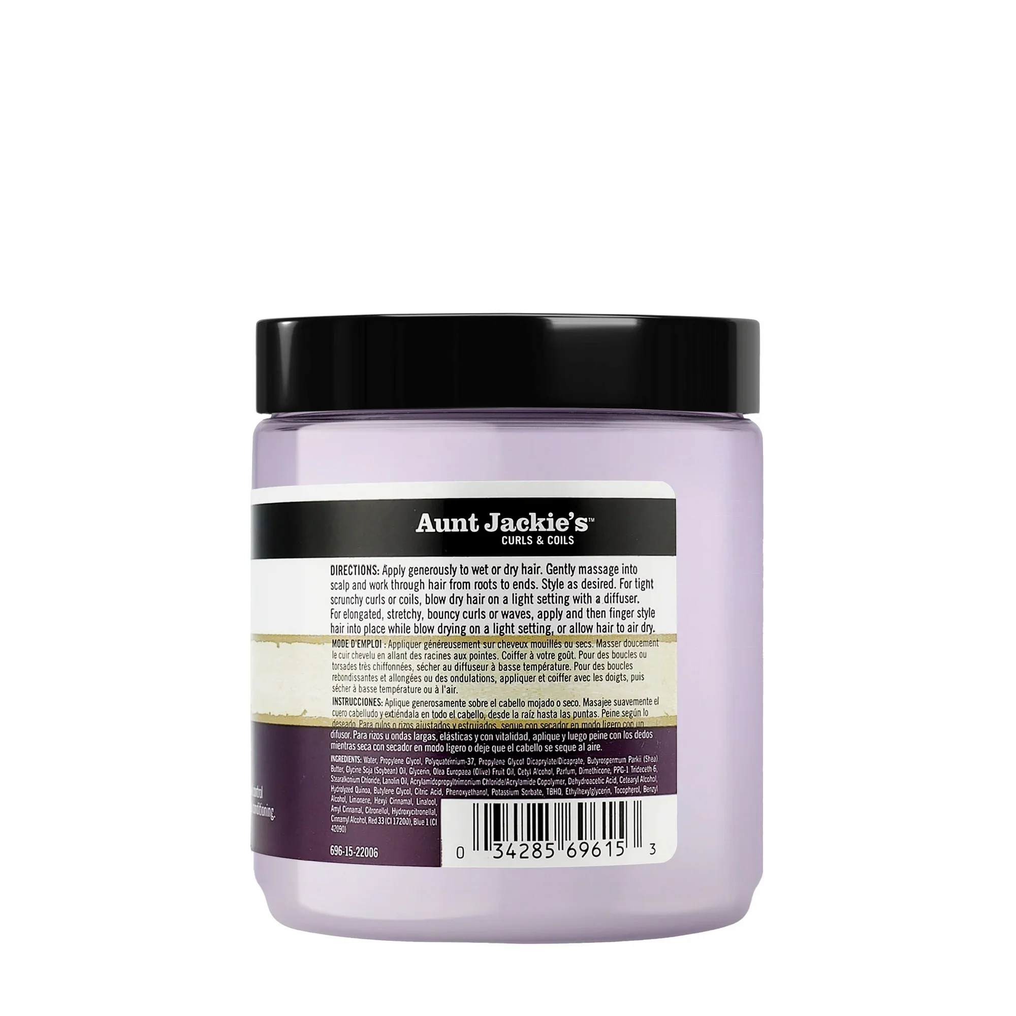 Aunt Jackie's Curl La La Hair Defining Custard Cream 15 oz - Image 2