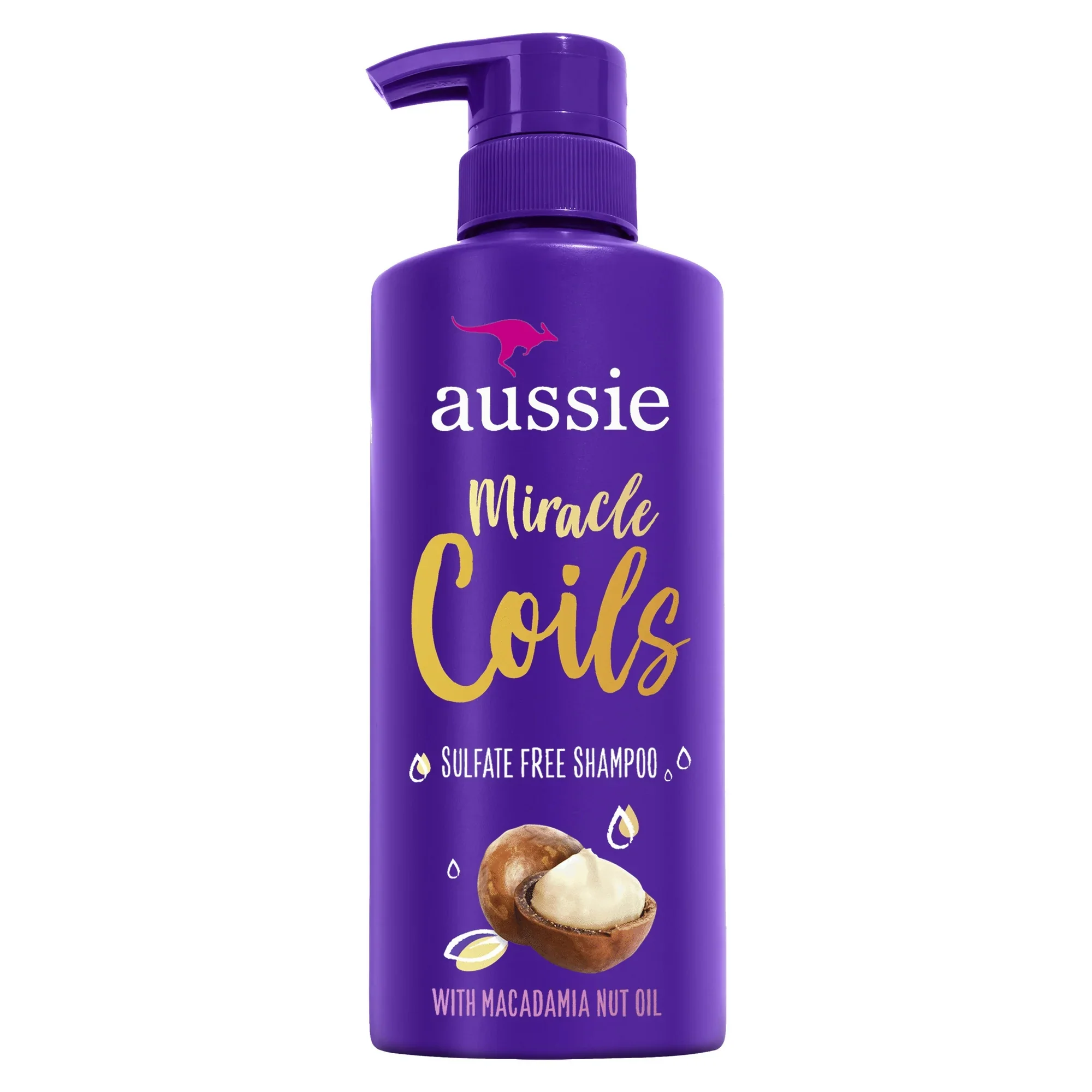 Aussie Coils Nourishing Shampoo for Textured Hair – 16oz