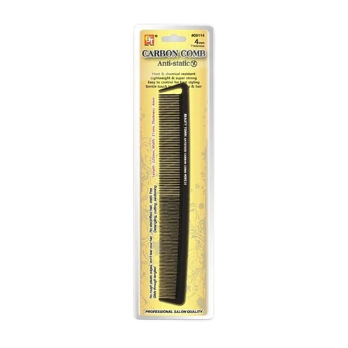 Beauty Town Carbon Styling Comb (09113) - Image 2