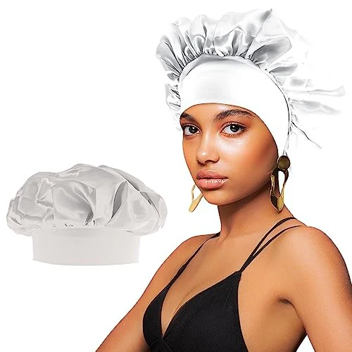 BEAUTY TOWN WIDE EDGE SATIN BONNET - Image 5