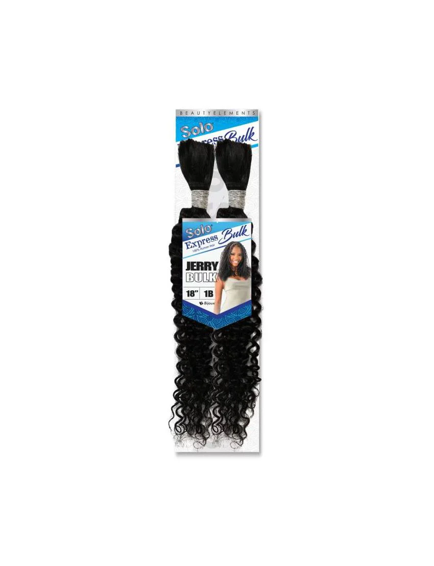 Bijoux Solo Express Jerry Curl Bulk Human Hair - Image 8