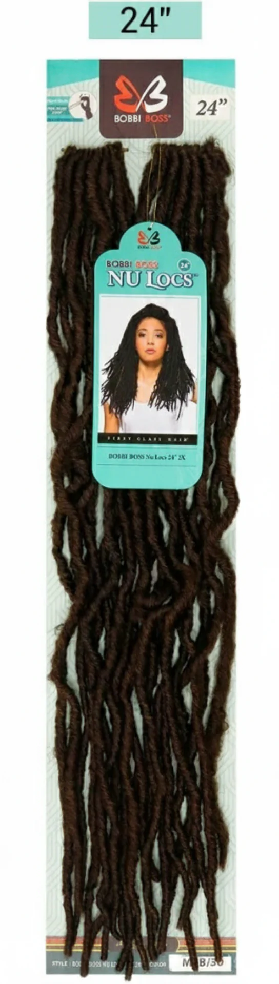 Bobbi Boss MLF 618 Nu Locs 24" Synthetic Lace Front Wig Natural Looking Protective Style - Image 4
