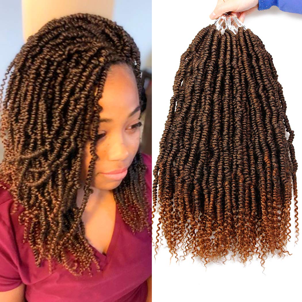BOMBA Nubian Twist – Pre-Twisted Crochet Hair (18")