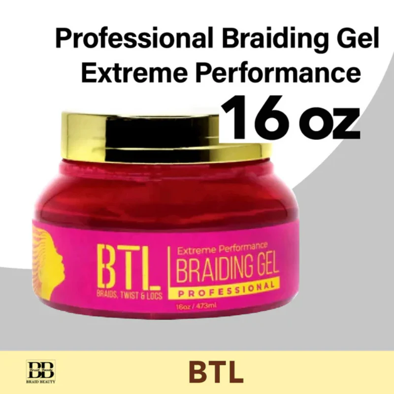 BTL Braid Gel Extreme Hold 16 oz - Image 2