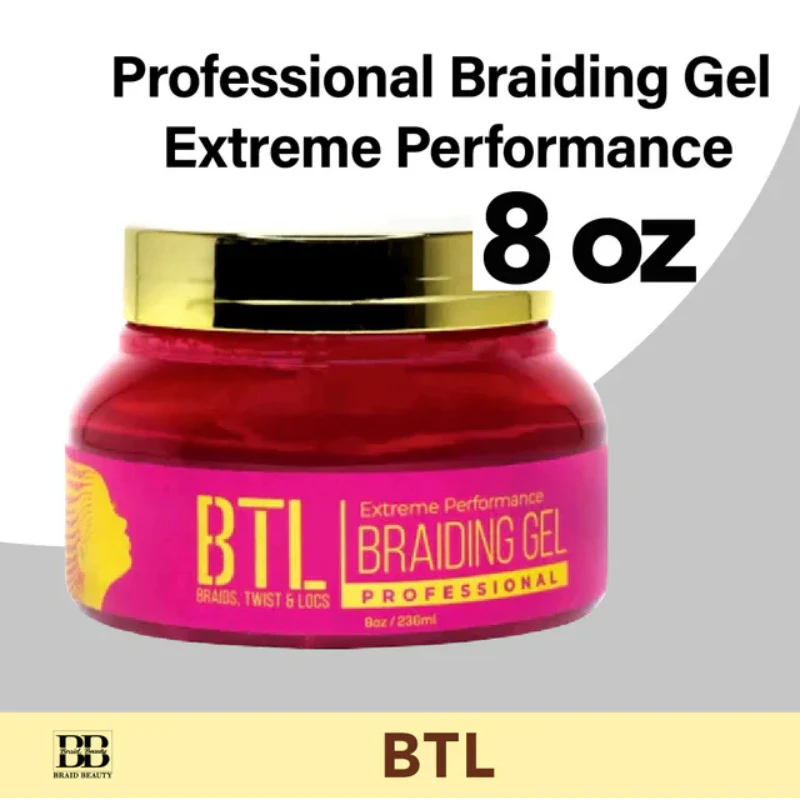 BTL Braid Gel Extreme Hold 8 oz - Image 2