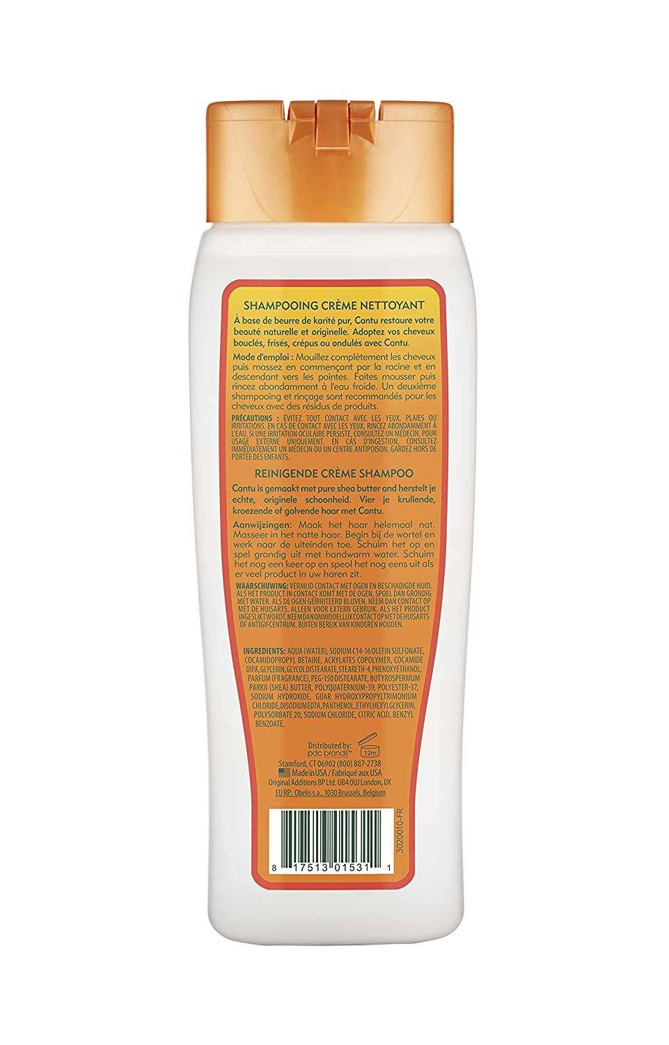 Cantu Nat Cleansing Shampoo - Image 3