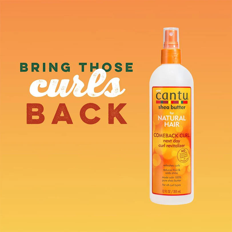 Cantu Shea Butter Comeback Curl Natural Hair 12Oz - Image 3