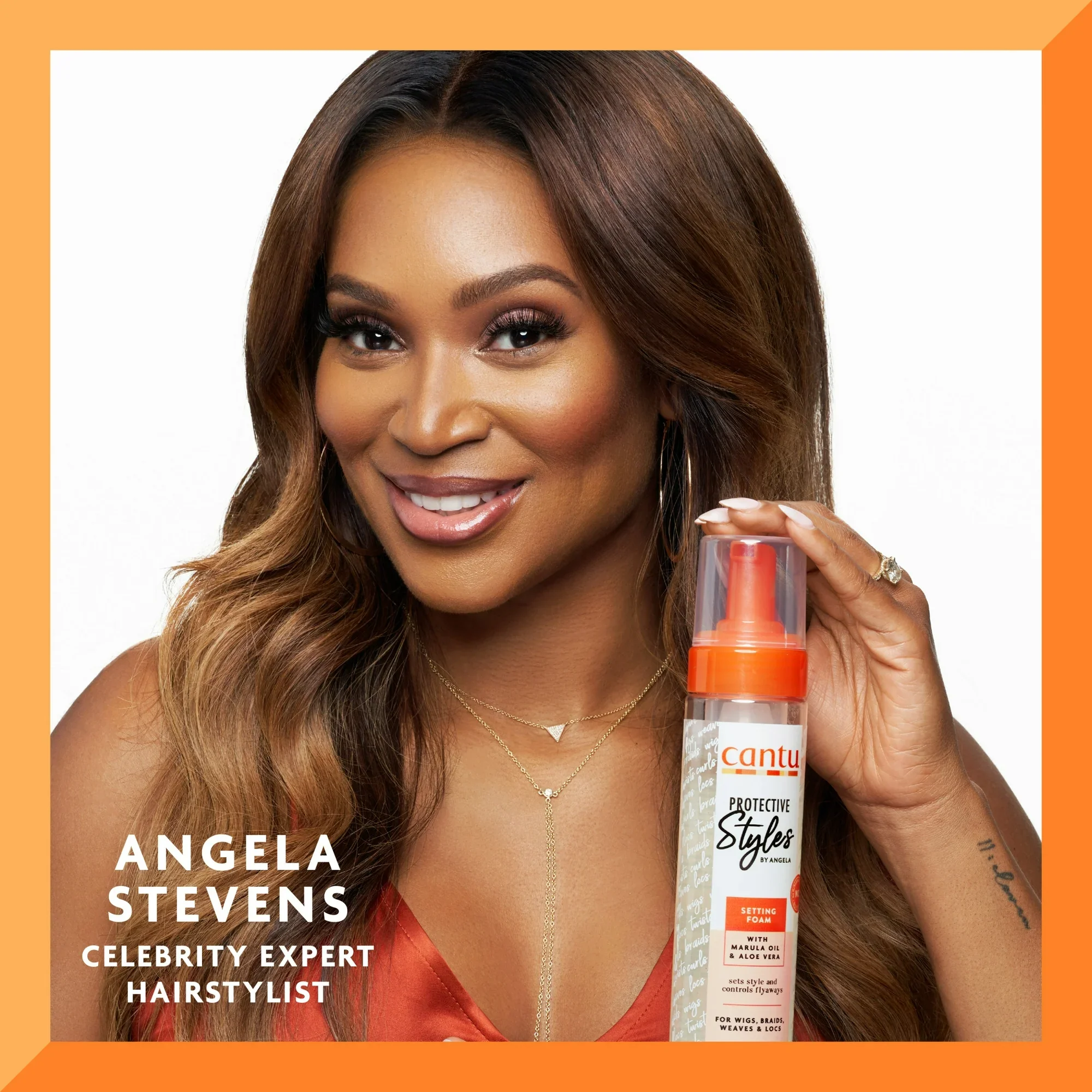 Cantu Protective Styles Set Refresh Foam 8 oz - Image 2