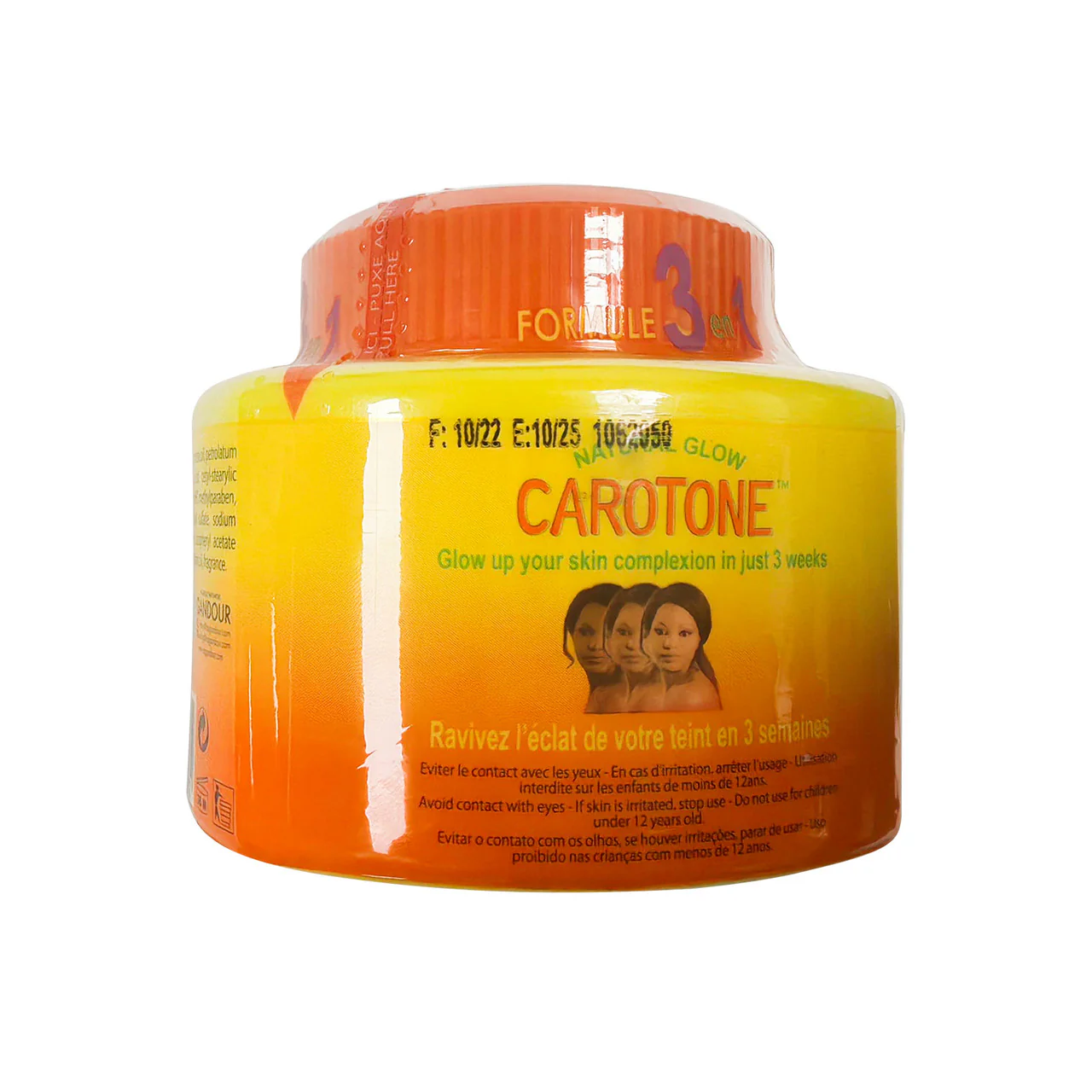 Carotone Cream Big Jar - 550ml - Image 4