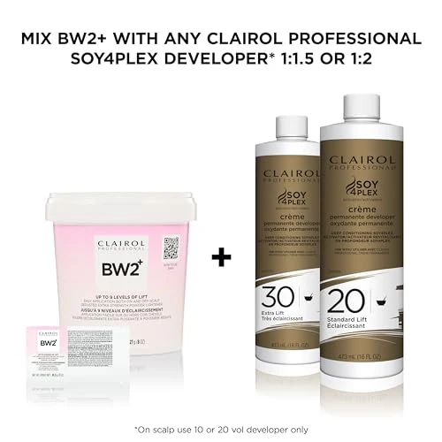 Clairol Professional BW2+ Powder Lightener - Various sizes - Image 5