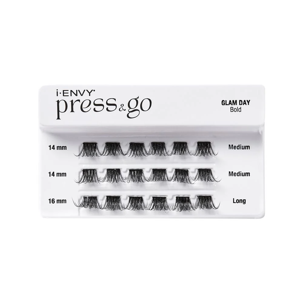 I-Envy Press & Go Press-On Eyelash Clusters Glam Day Collection - Image 4