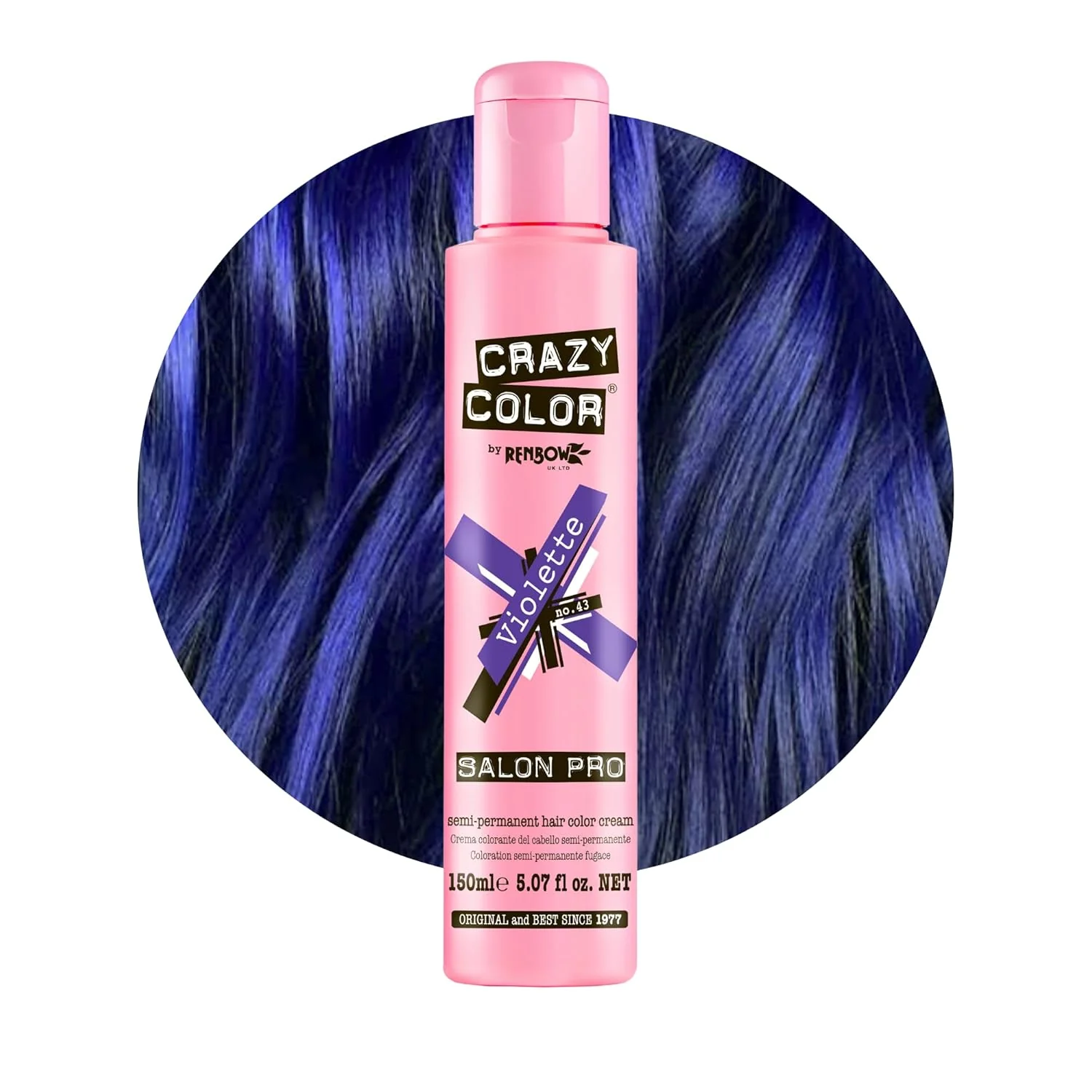 CRAZY COLOR BUBBLE GUM BLUE 5.07OZ