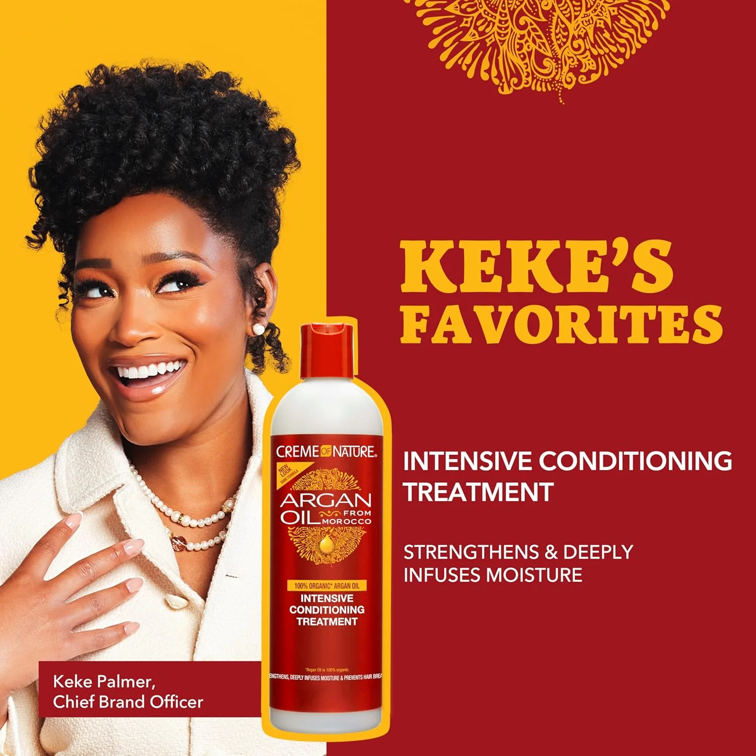 Creme Of Argan Oil Intensive Conditioning 12 Oz - Image 2