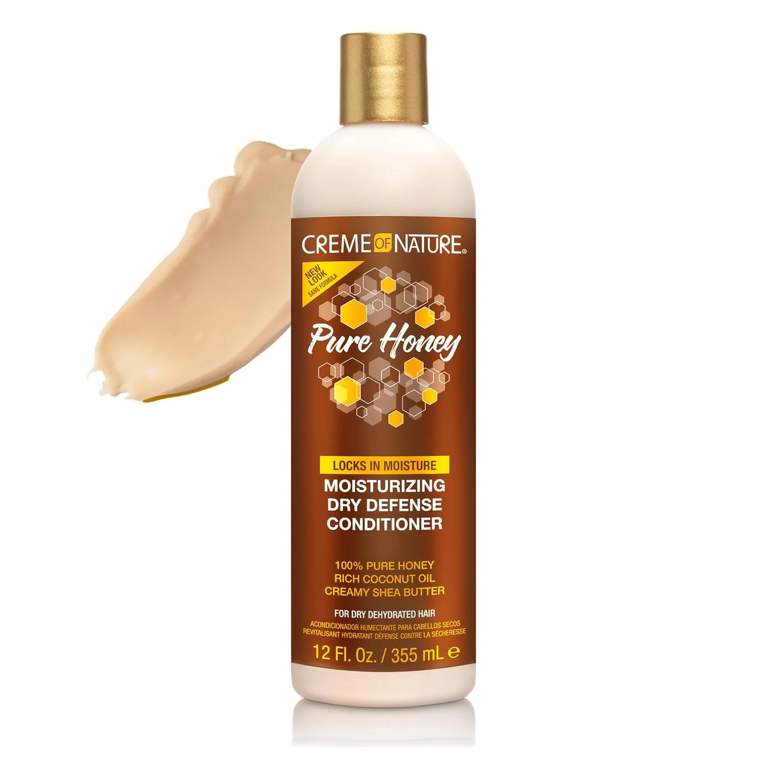 Creme Of Nature Pure Honey Conditioner 12Oz - Image 2