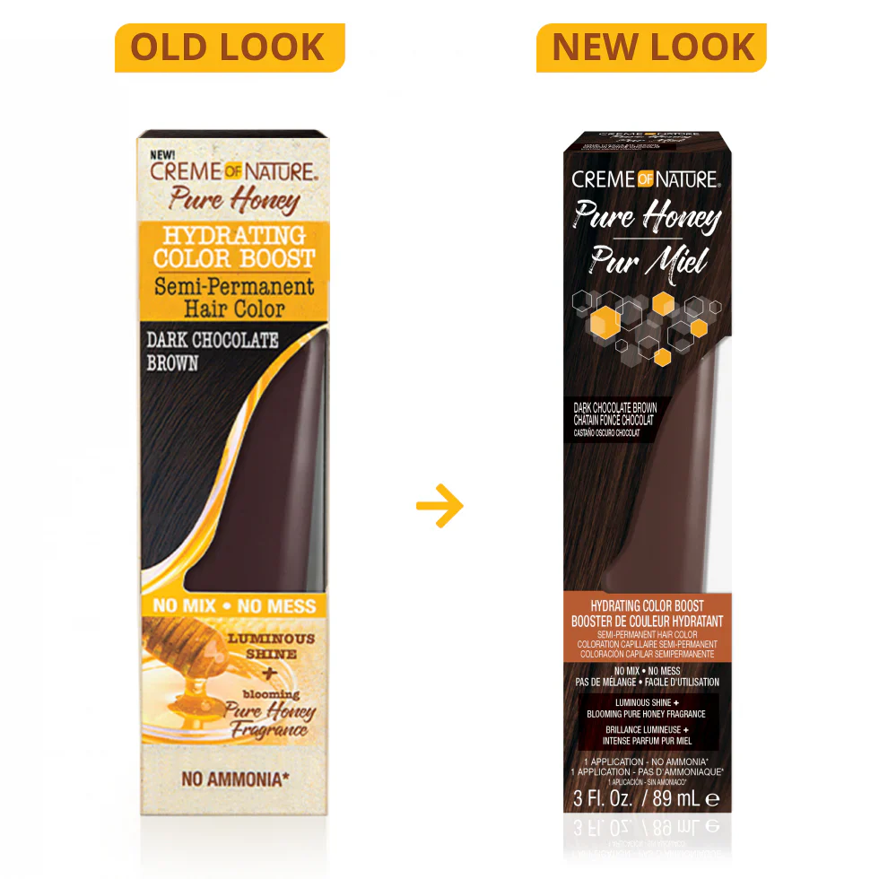 Creme of Nature Pure Honey Color Boost Hair Color 3 oz - Image 2