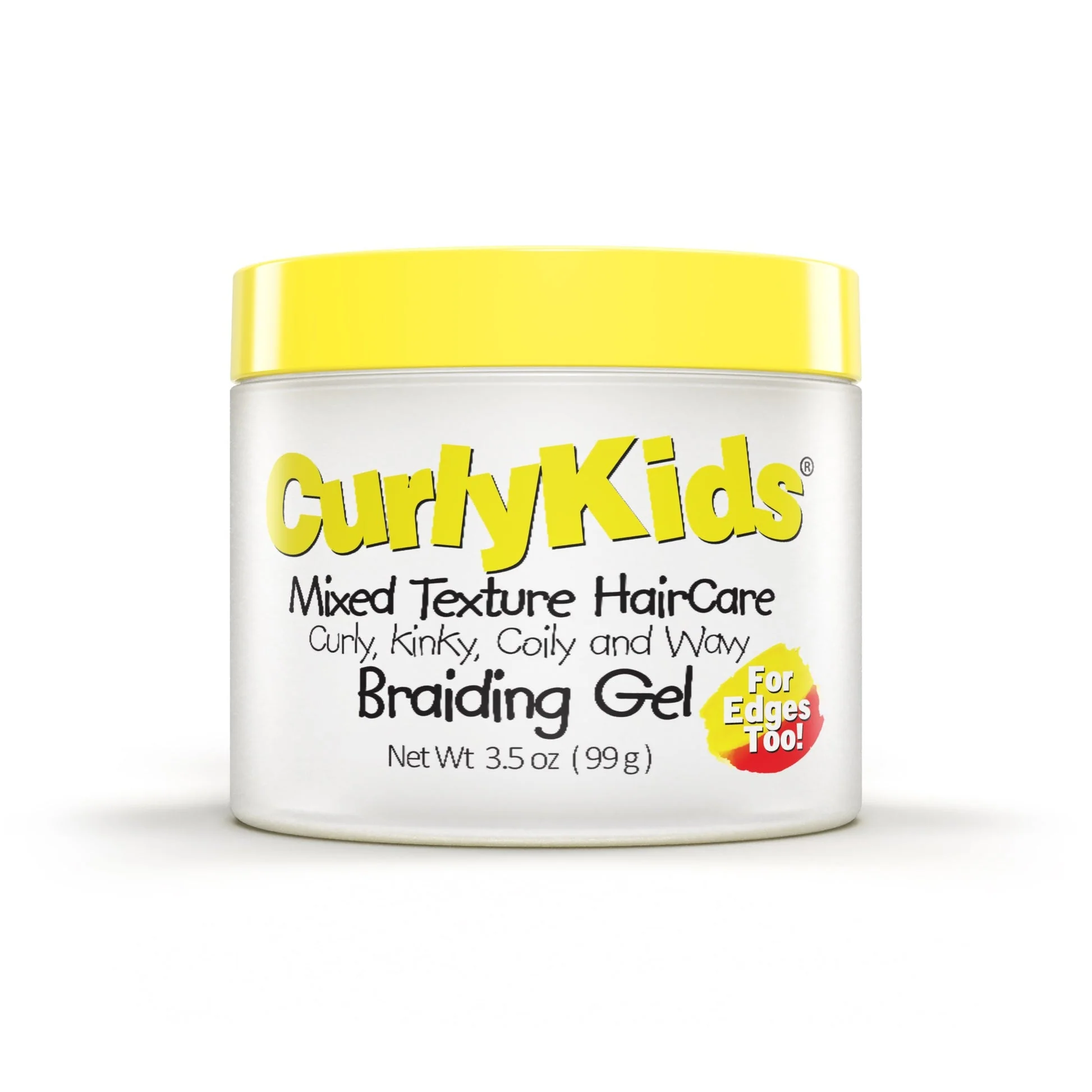 Curly Kids Braiding Gel 3.5oz Strong Hold Moisturizing Styling Gel