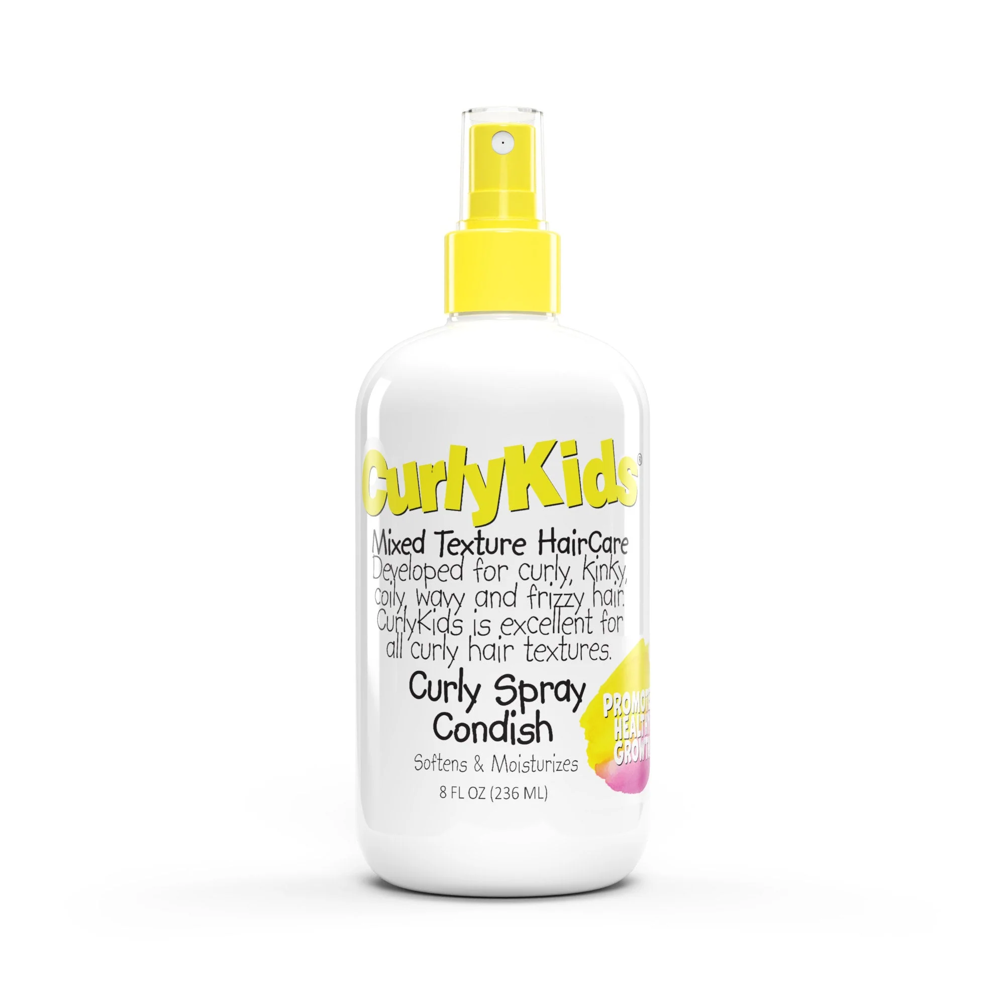 Curly Kids Curl Spray Condish 8oz Hydrating Detangling Leave-In Conditioner