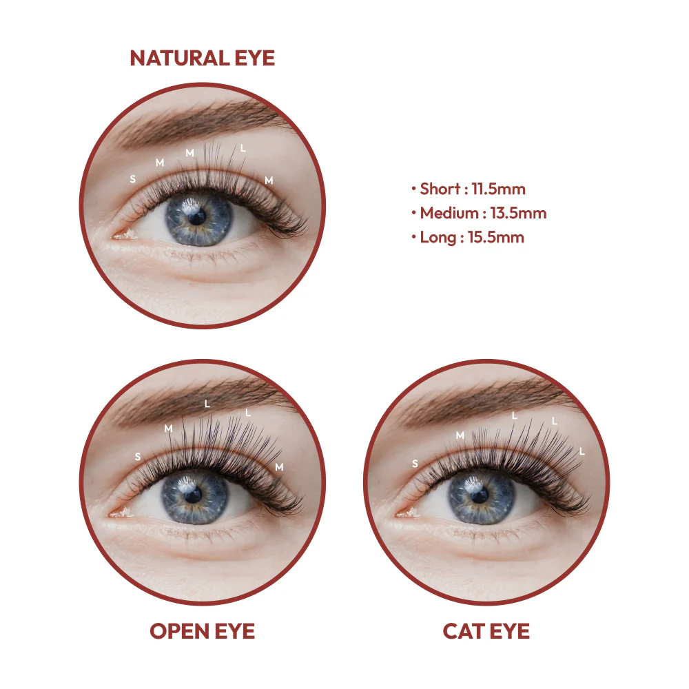 I-Envy Deep C Curl Short Individual Lashes - Image 6
