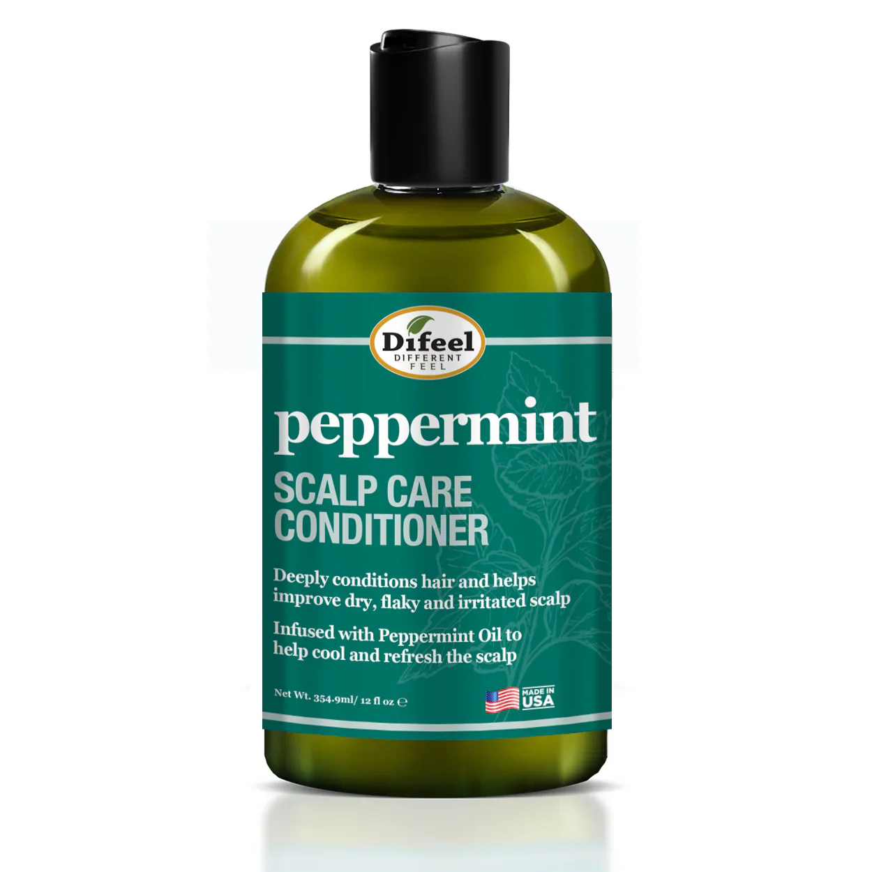 Difeel Peppermint Scalp Care Conditioner 12 oz
