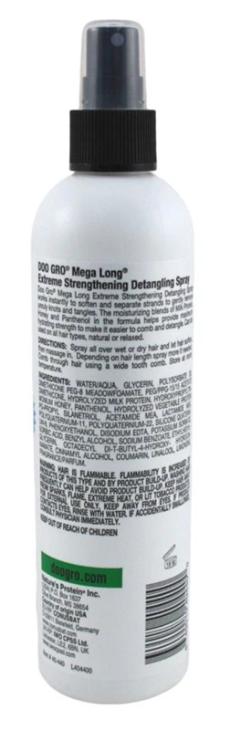 DOO GRO mega long detangling spray 10 oz - Image 2