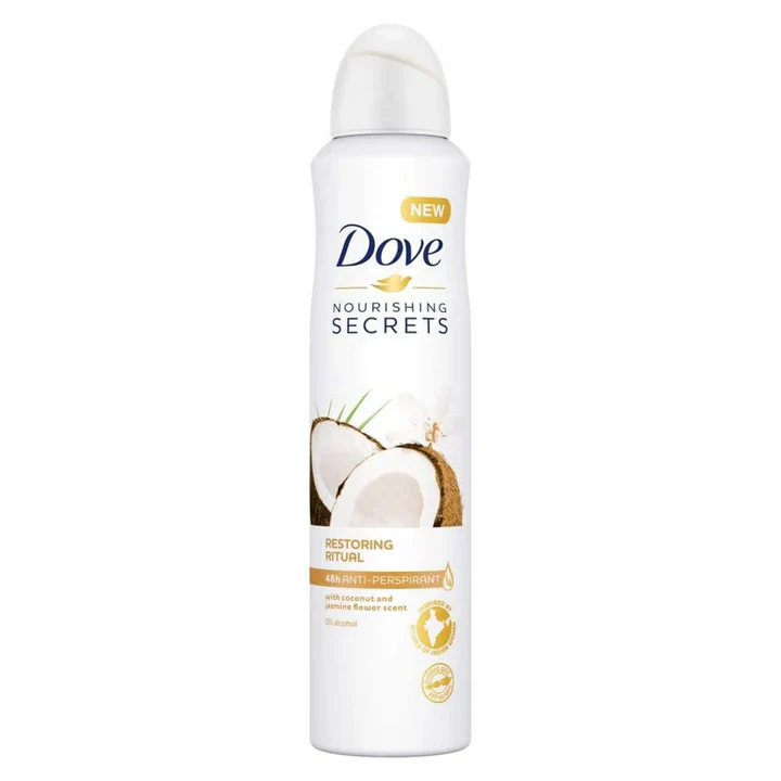 Dove Coconut & Deodorant spray 250ML - Image 2