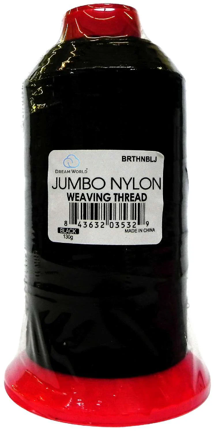 Dream World Black Weaving Thread Jumbo Nylon - Image 2