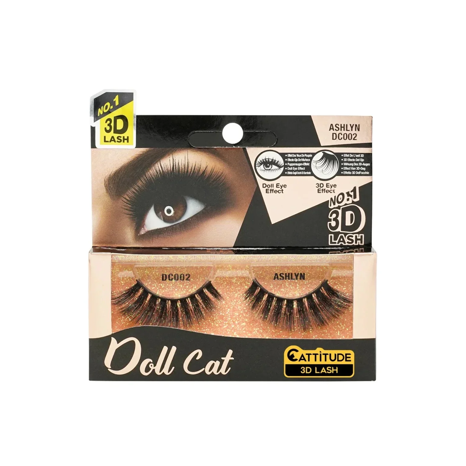 Ebin Doll Cat 3D Lashes - Image 2