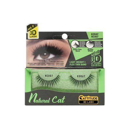 Ebin Natural Cat 3D Eyelashes - Image 5