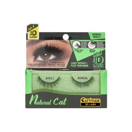 Ebin Natural Cat 3D Eyelashes - Image 9