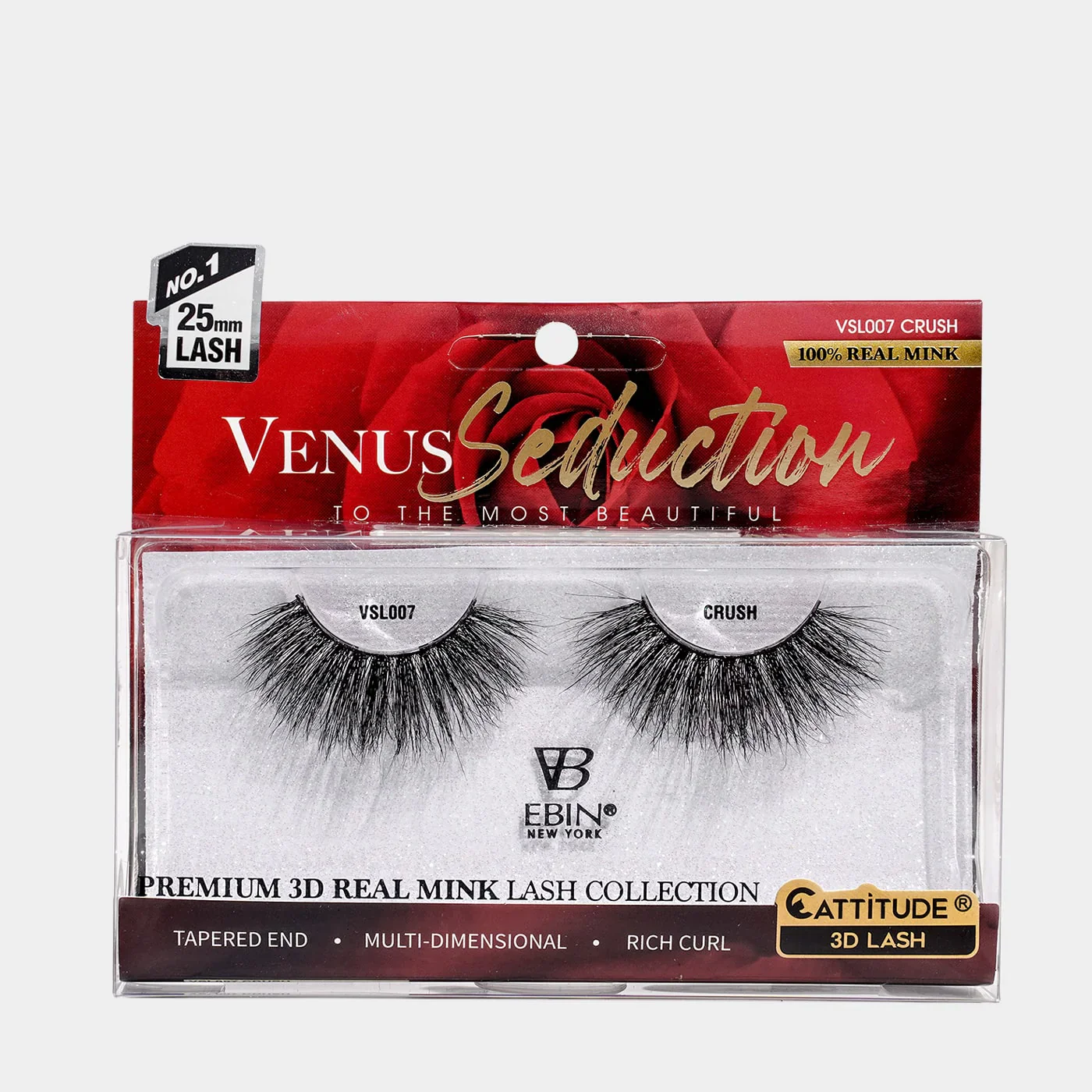 Ebin Venus Seduction 3D Mink Lashes Bold Curls - Image 6