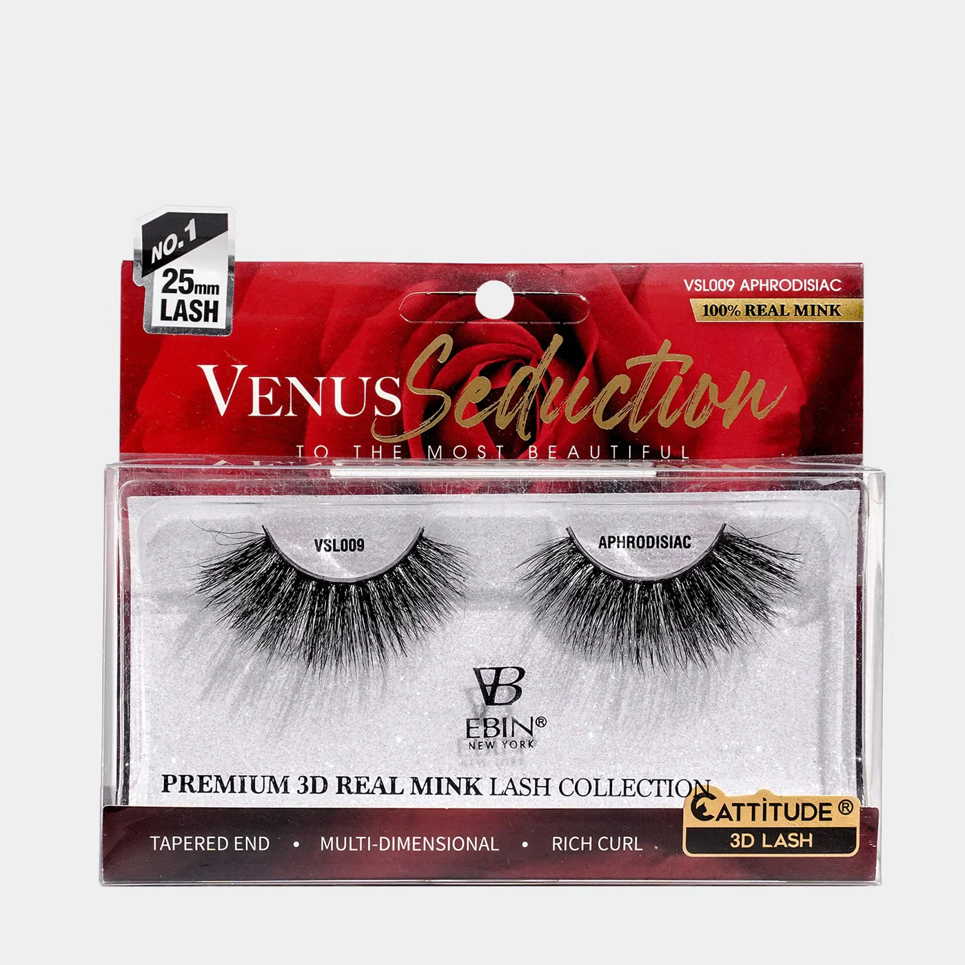 Ebin Venus Seduction 3D Mink Lashes Bold Curls - Image 7