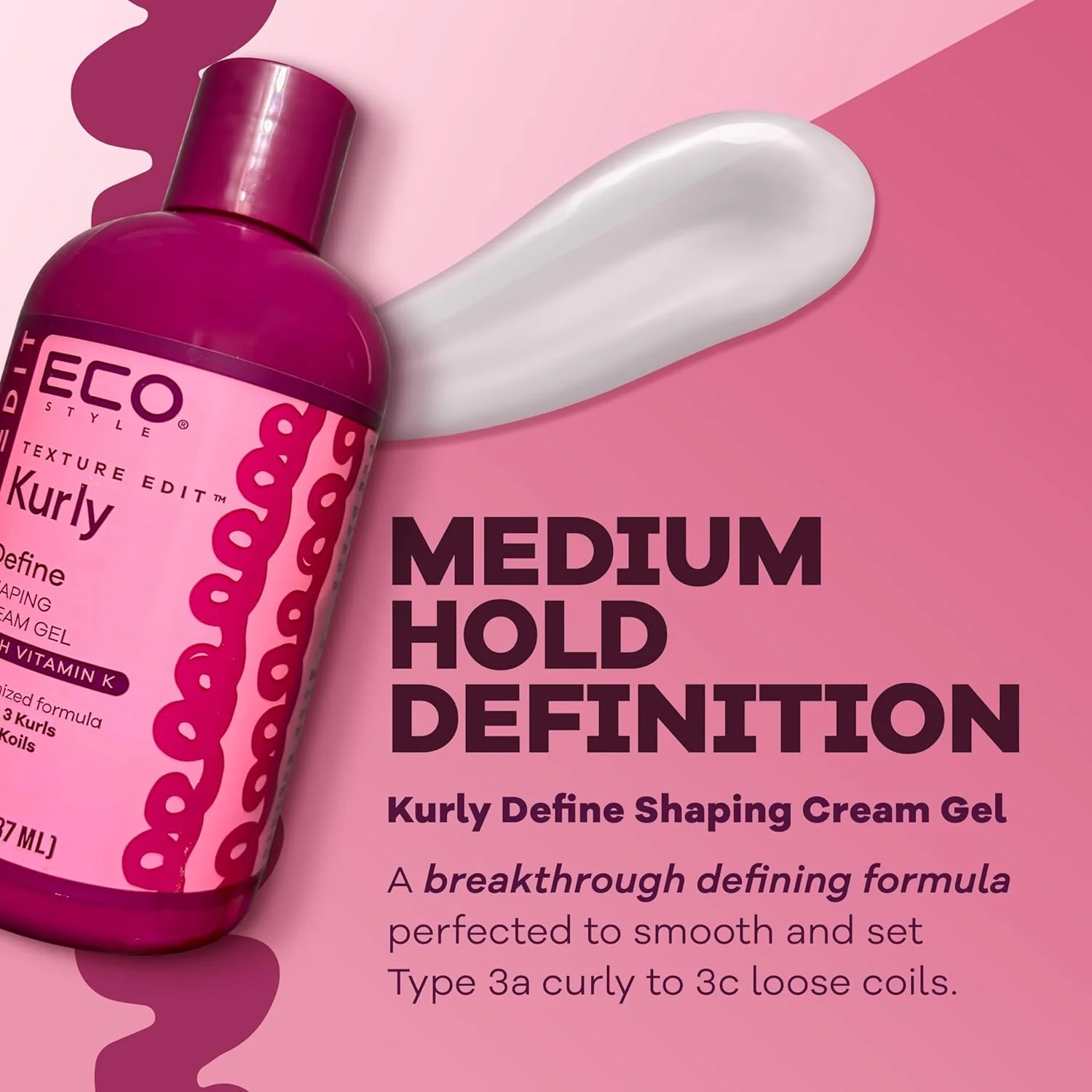 Eco Style The Edit Texture Edit Kurly Define Shape 8 oz - Image 2