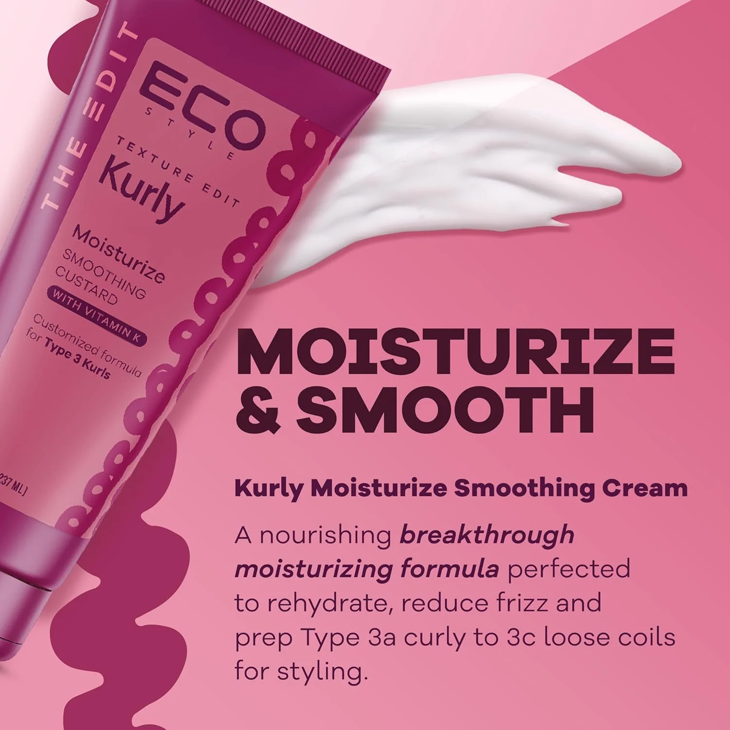 Eco Style The Edit Texture Edit Kurly Moisturize 8 oz - Image 2