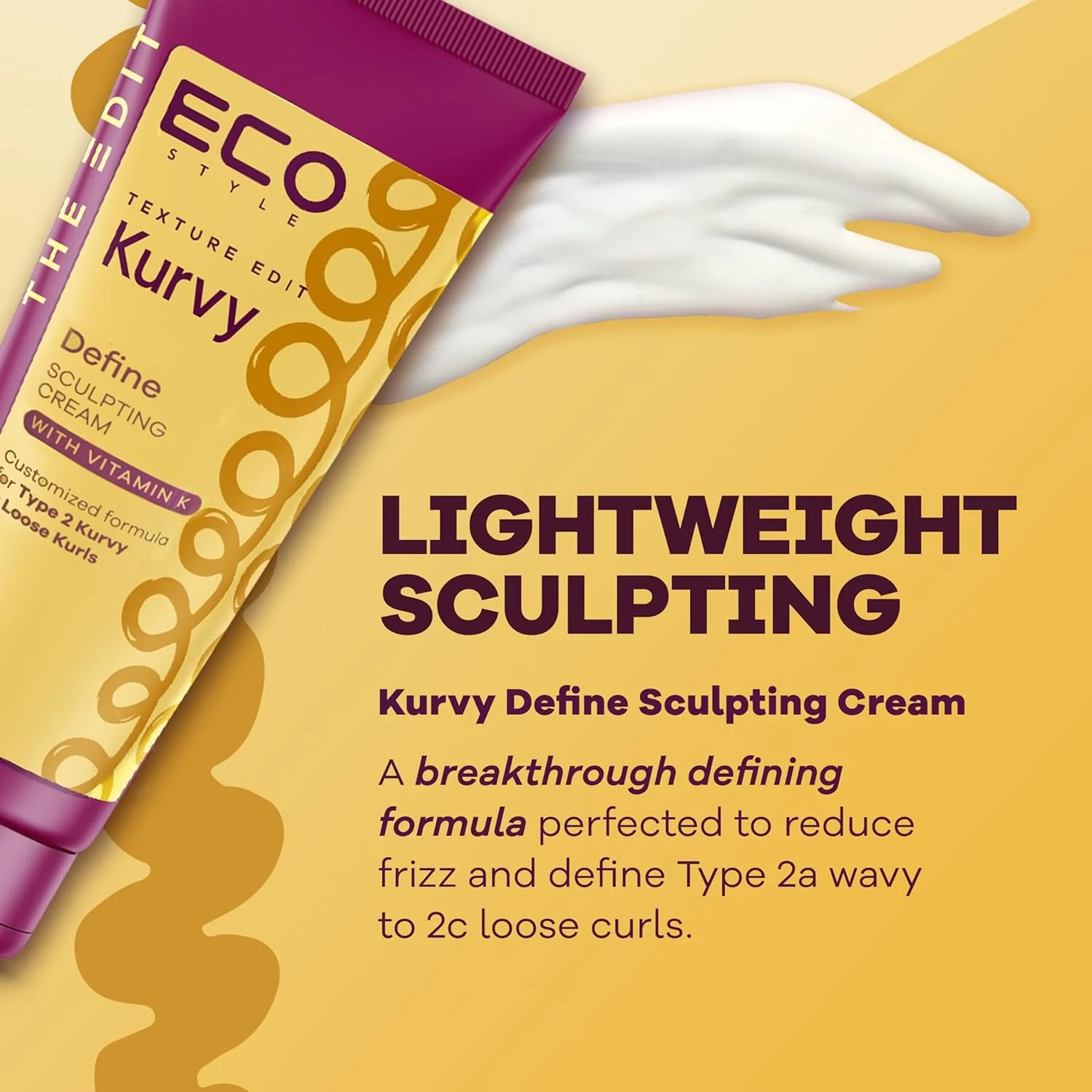 Eco Style The Edit Texture Edit Kurvy Define Cream 8 oz - Image 2
