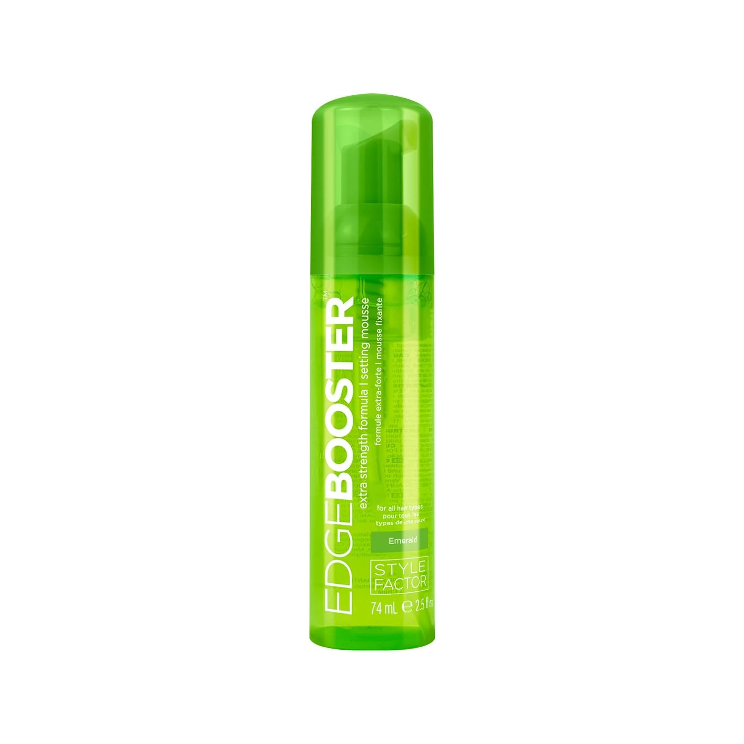 Style Factor Edge Booster Extra Strength Setting Mousse Travel Size 2.5 oz